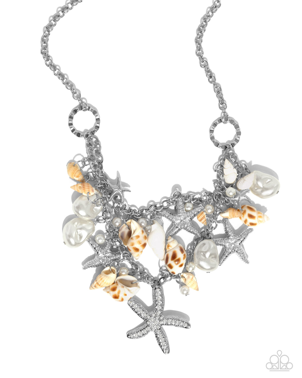 five-dollar-jewelry-seashell-shanty-white-necklace-paparazzi-accessories