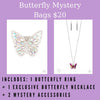Butterfly Mystery Bag $20 Iridescent/Multi