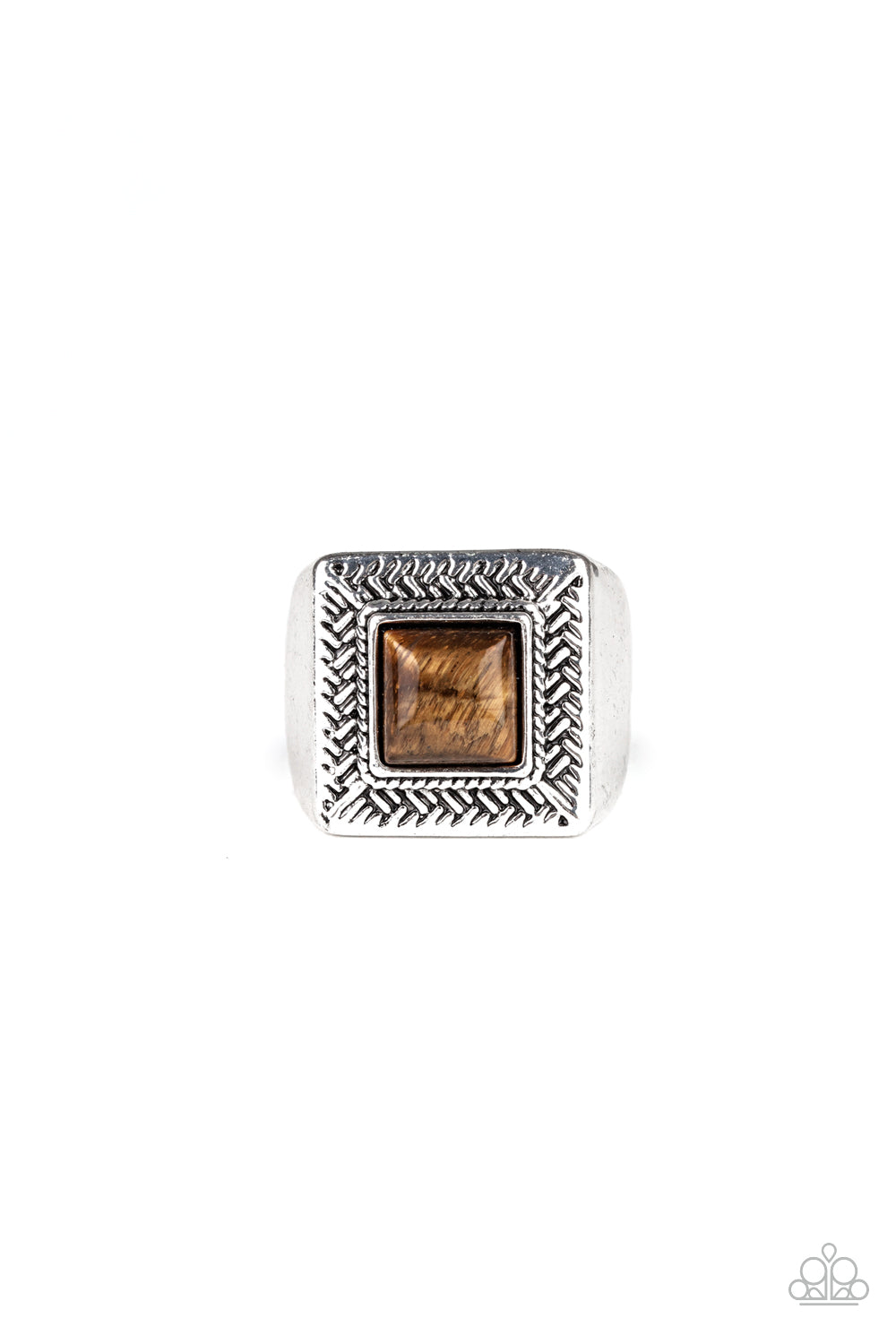 five-dollar-jewelry-the-wrangler-brown-ring-paparazzi-accessories