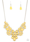 five-dollar-jewelry-bohemian-banquet-yellow-necklace-paparazzi-accessories
