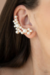 Metro Makeover - Gold Post Earrings - Paparazzi Accessories