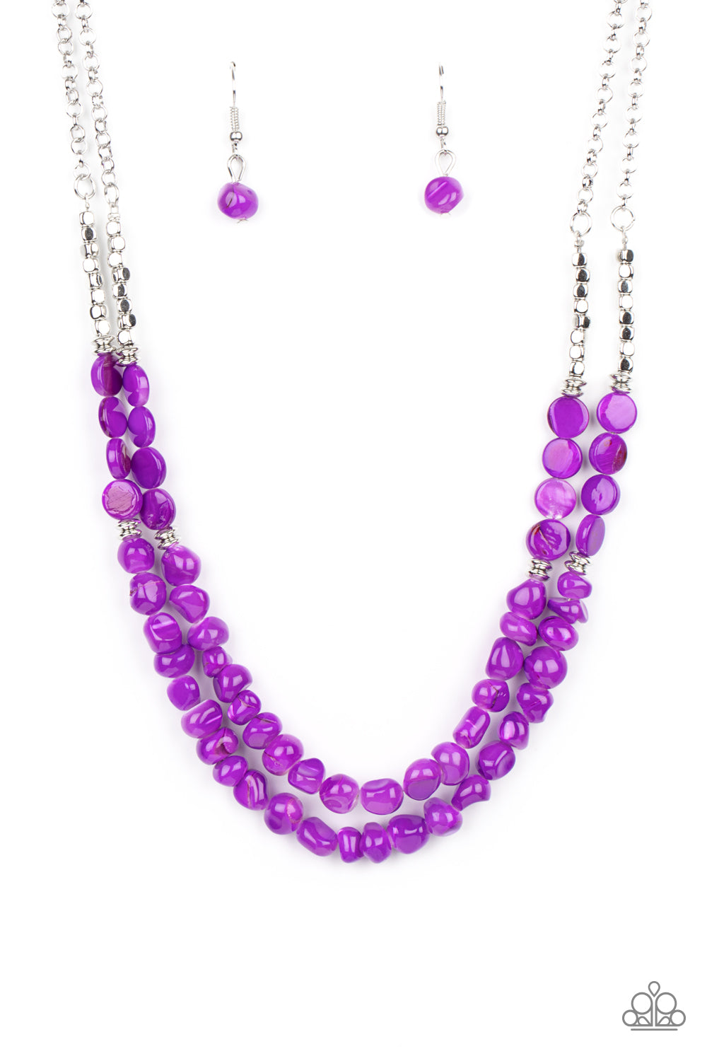 five-dollar-jewelry-staycation-status-purple-necklace-paparazzi-accessories