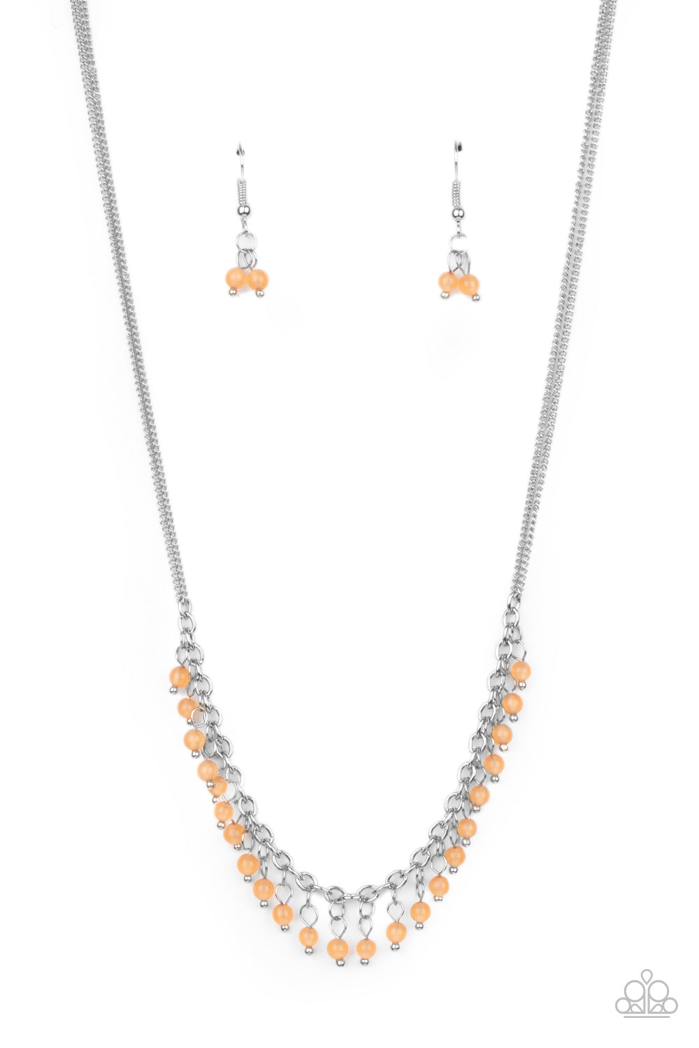 five-dollar-jewelry-dew-a-double-take-orange-necklace-paparazzi-accessories