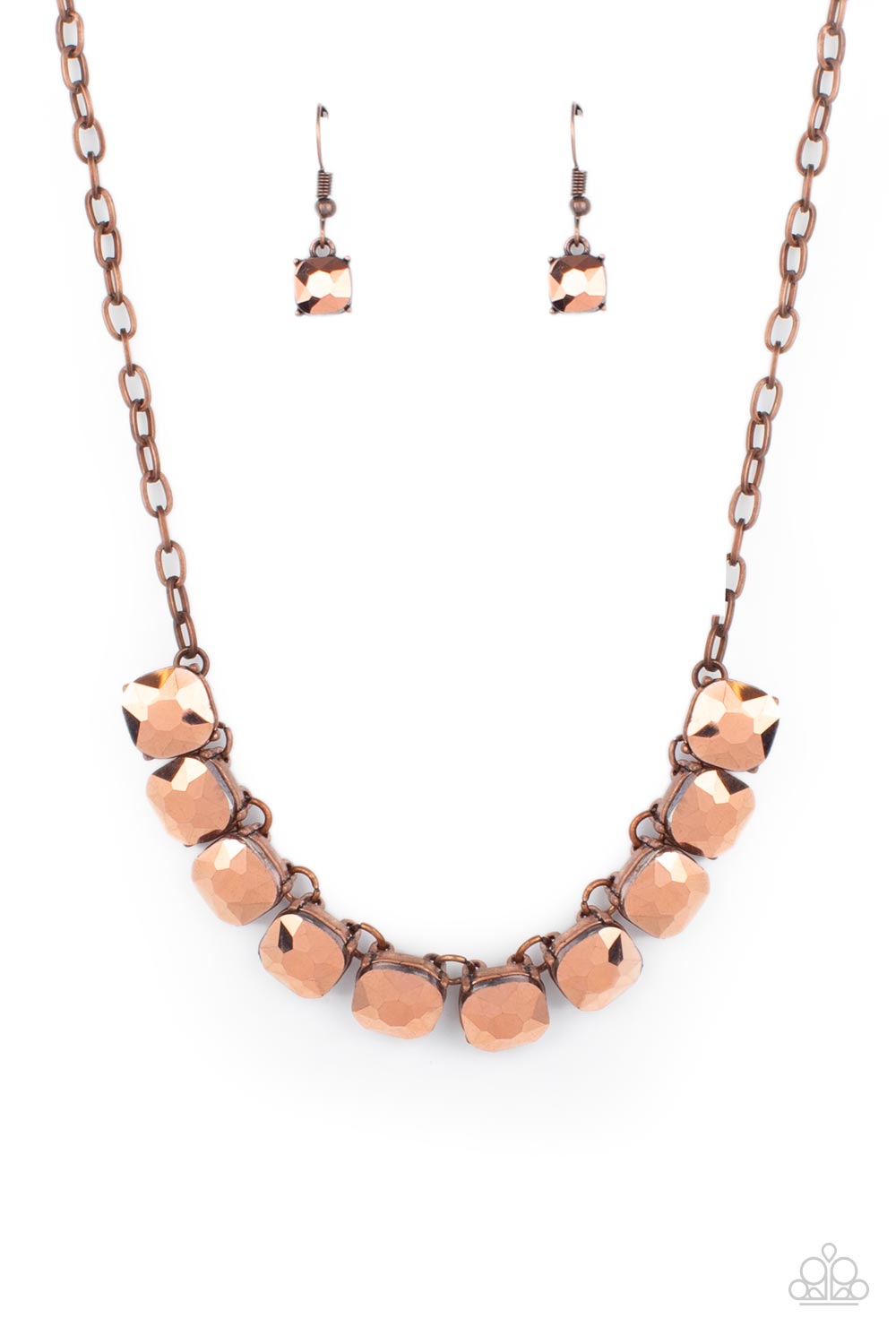 five-dollar-jewelry-radiance-squared-copper-necklace-paparazzi-accessories