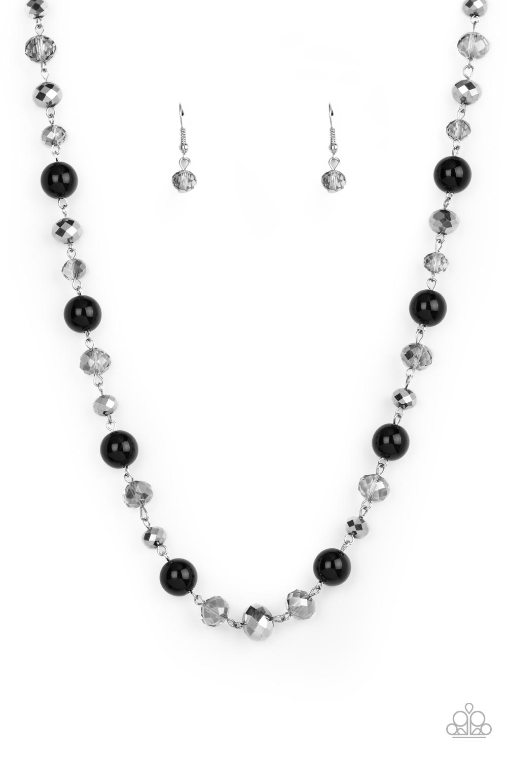 five-dollar-jewelry-decked-out-dazzle-black-necklace-paparazzi-accessories