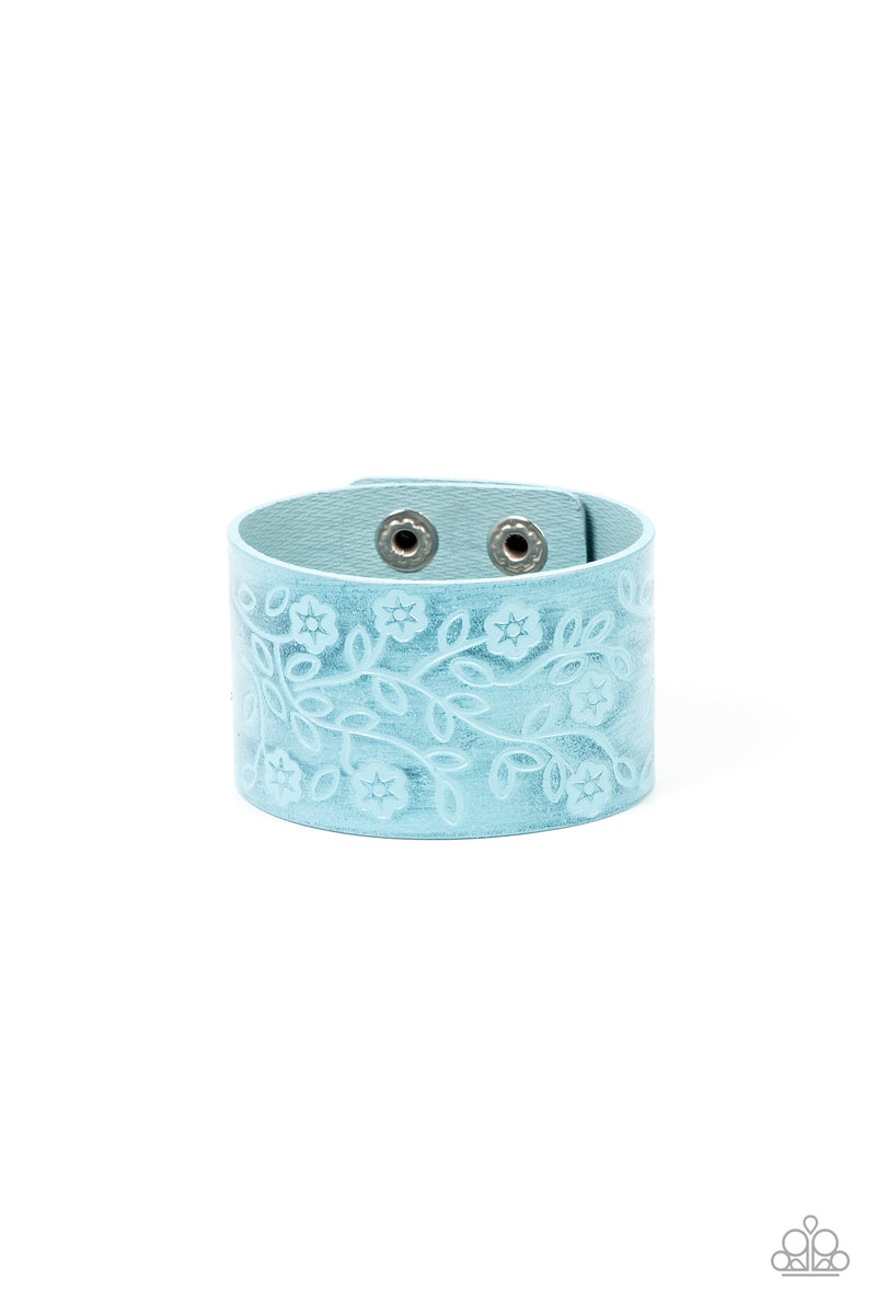 five-dollar-jewelry-rosy-wrap-up-blue-bracelet-paparazzi-accessories