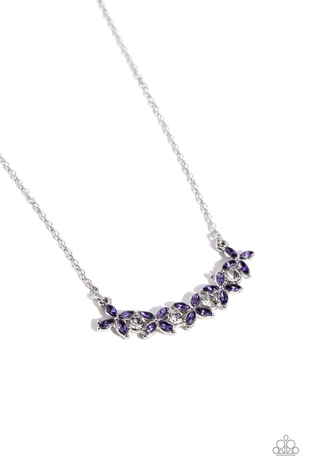 five-dollar-jewelry-floral-fanfare-purple-necklace-paparazzi-accessories