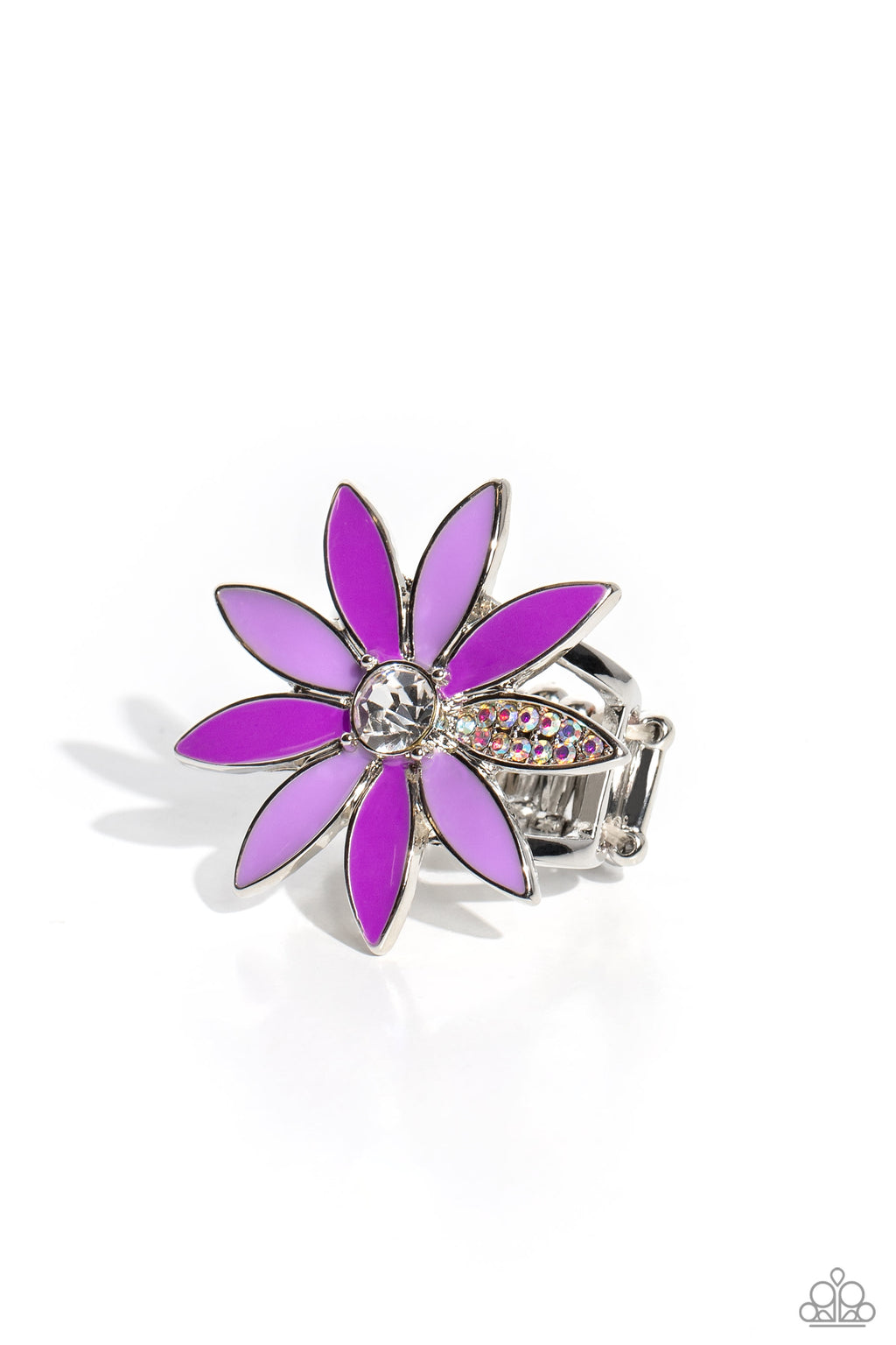 five-dollar-jewelry-lily-lei-purple-ring-paparazzi-accessories