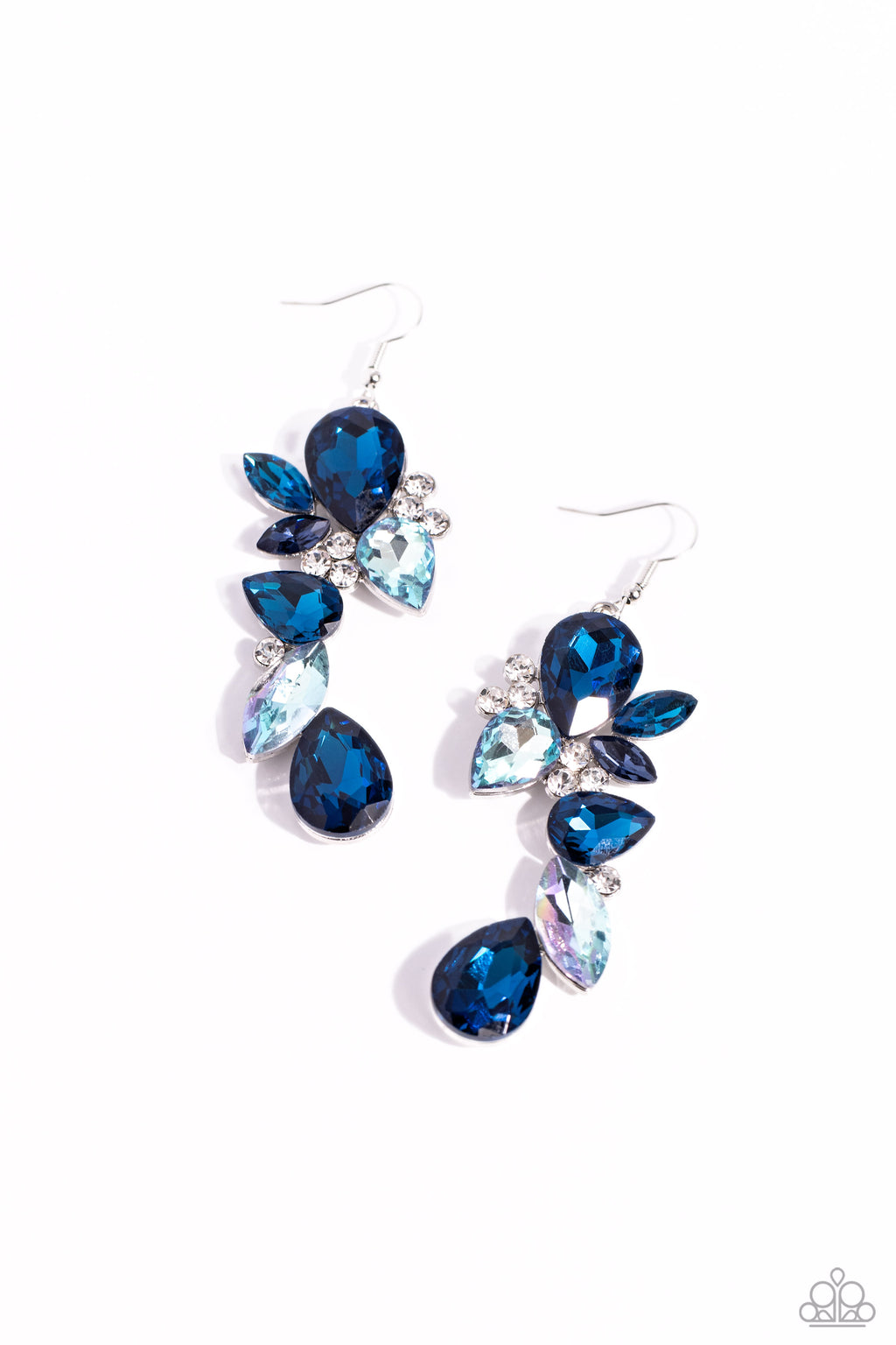 five-dollar-jewelry-fancy-flaunter-blue-earrings-paparazzi-accessories