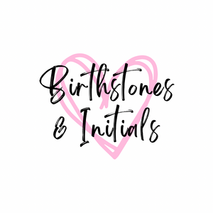 Birthstones & Initials