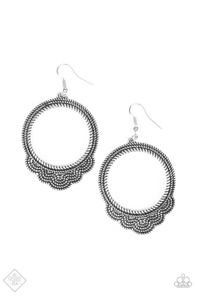 Rover Radiance - Silver Earrings