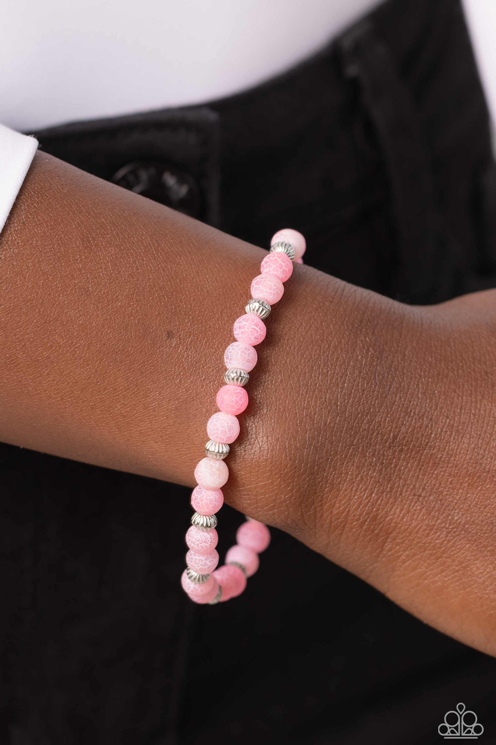 Ethereally Earthy - Pink Bracelet - Paparazzi Accessories