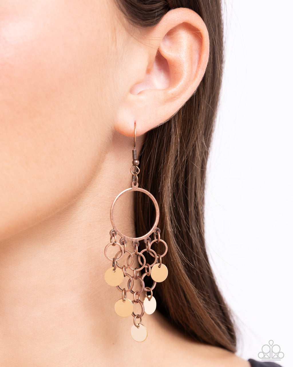 Cyber Chime - Multi Earrings - Paparazzi Accessories