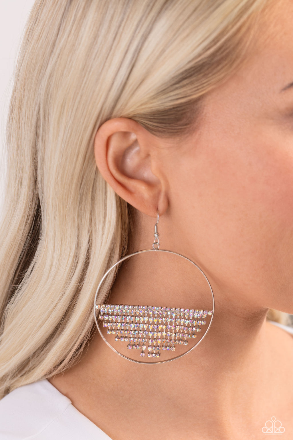 Fierce Fringe - Multi Earrings - Paparazzi Accessories