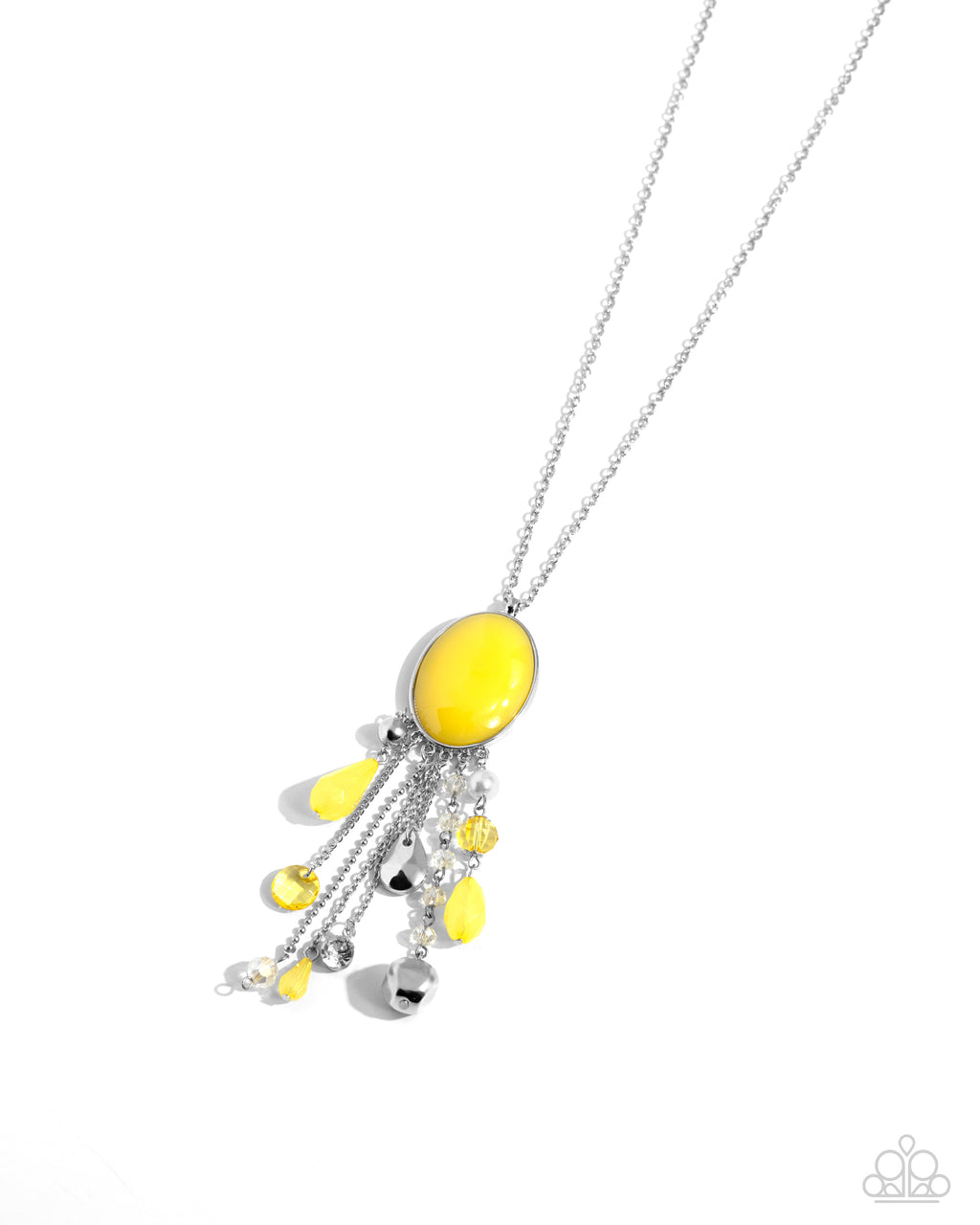 five-dollar-jewelry-whimsical-wishes-yellow-necklace-paparazzi-accessories