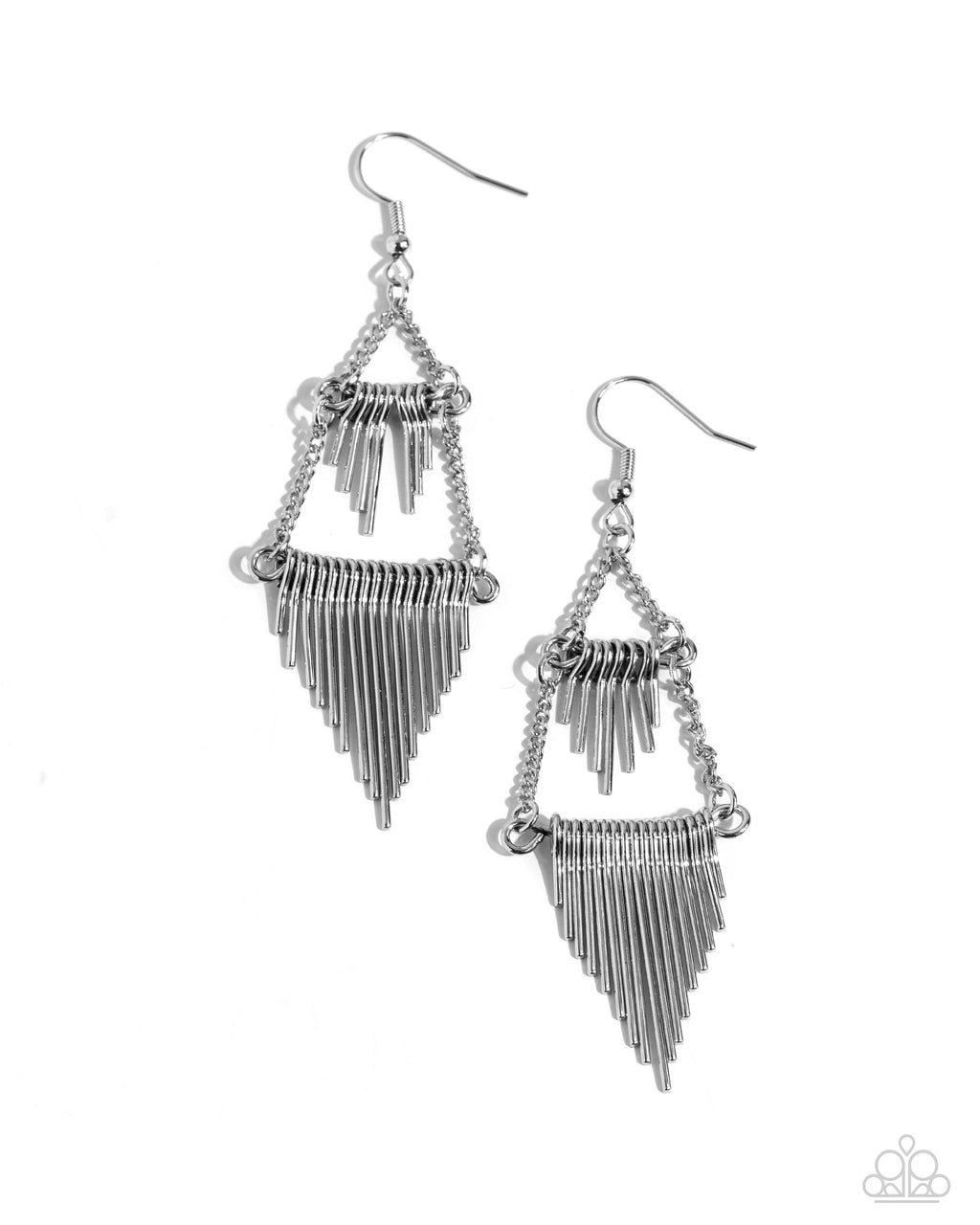 five-dollar-jewelry-greco-grotto-silver-earrings-paparazzi-accessories