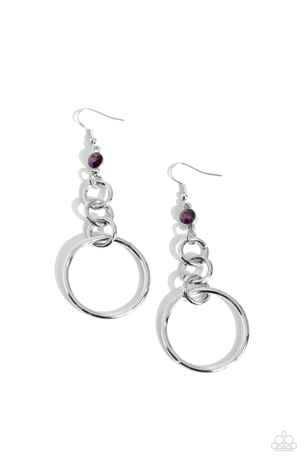 five-dollar-jewelry-glitzy-gesture-purple-earrings-paparazzi-accessories