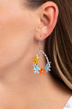 Boisterous Blooms - Multi Earrings - Paparazzi Accessories