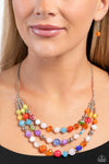 Summer Scope - Multi Necklace - Paparazzi Accessories