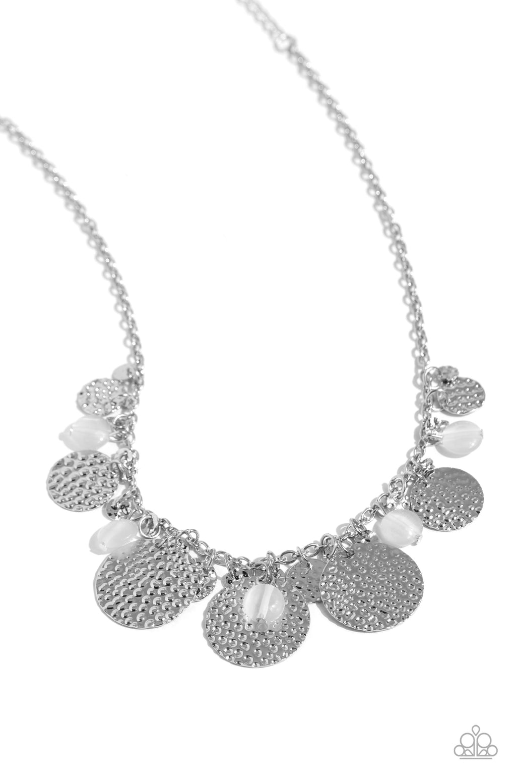 five-dollar-jewelry-radiant-review-white-necklace-paparazzi-accessories