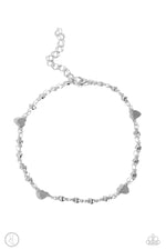 five-dollar-jewelry-highlighting-my-heart-silver-anklet-paparazzi-accessories