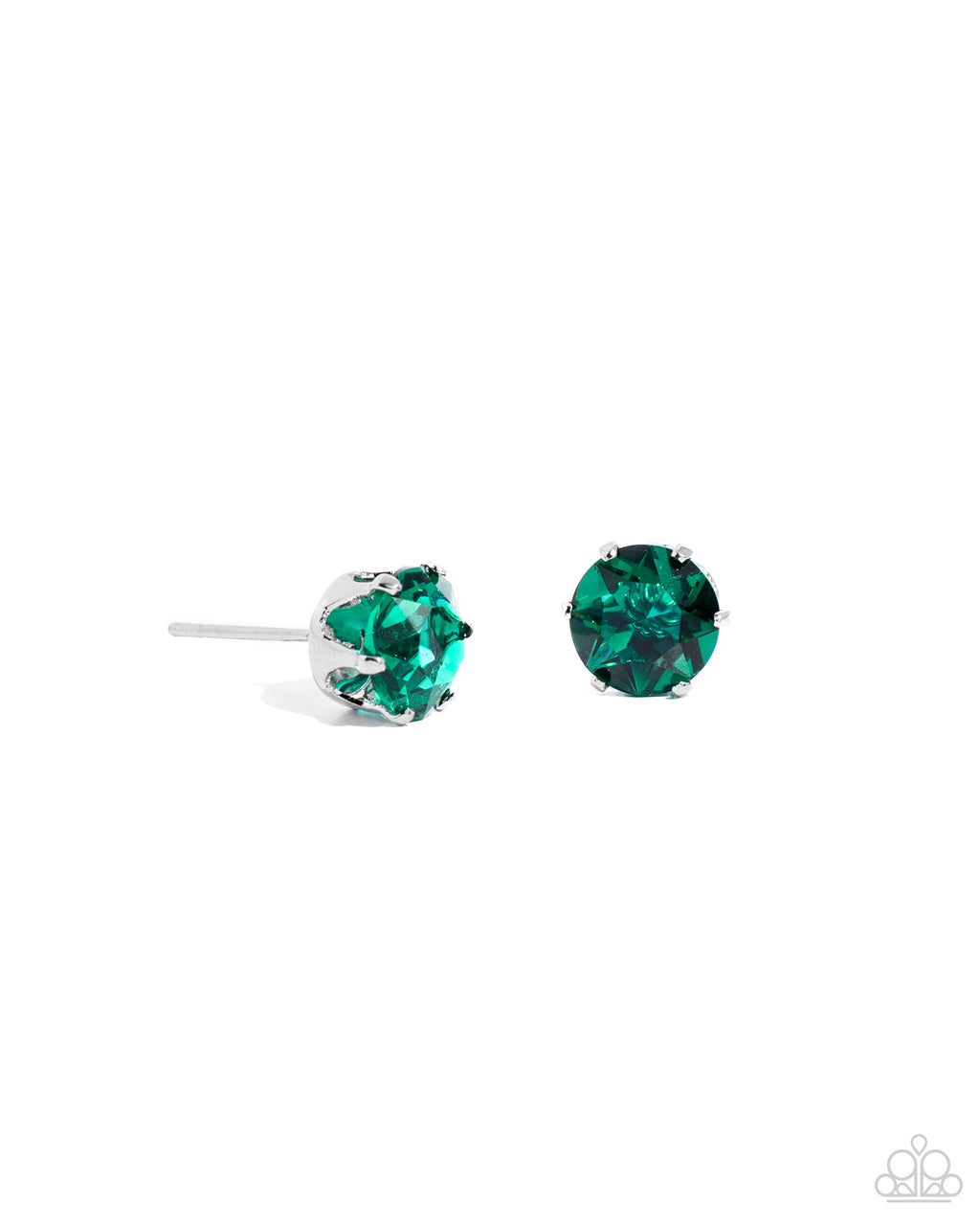 five-dollar-jewelry-breathtaking-birthstone-green-post earrings-paparazzi-accessories