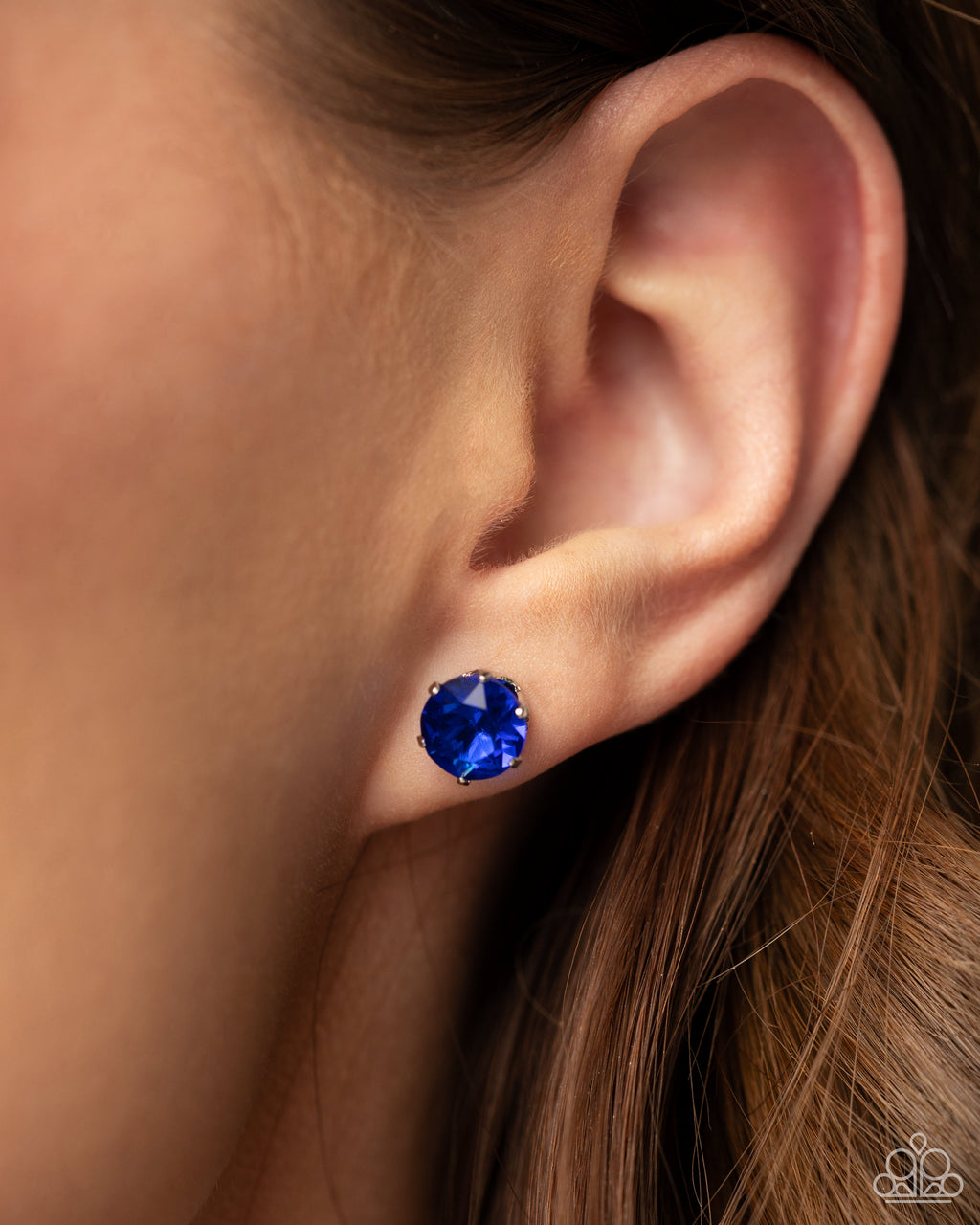 Breathtaking Birthstone - Blue Post Earrings - Paparazzi Accessories
