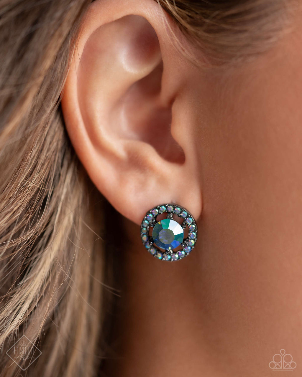 Dynamic Dominance - Blue Post Earrings - Paparazzi Accessories