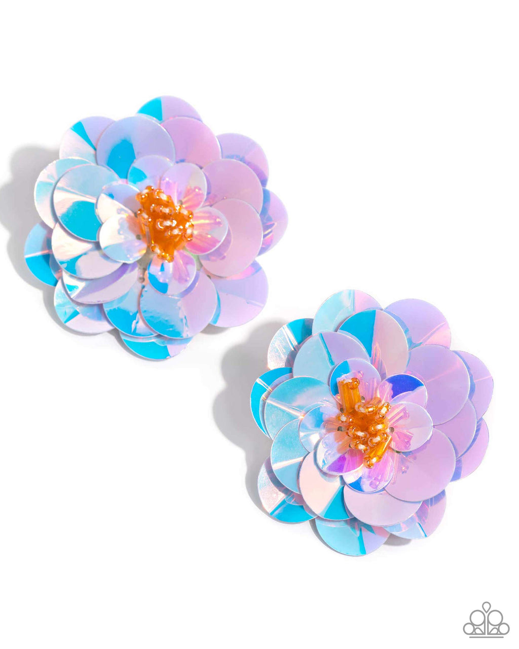 five-dollar-jewelry-floating-florals-multi-post earrings-paparazzi-accessories