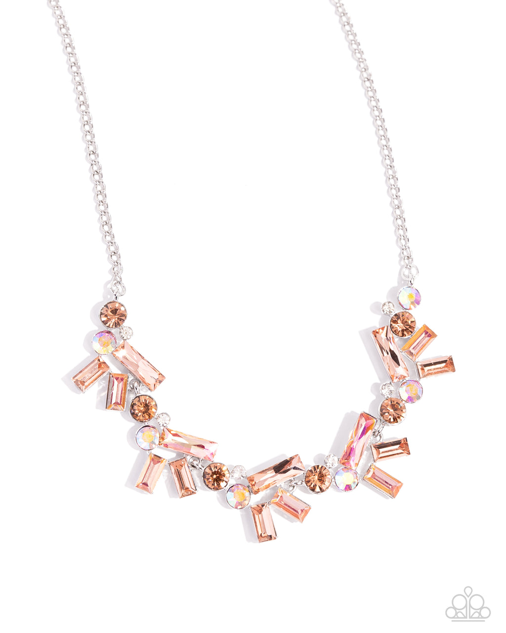 five-dollar-jewelry-serene-statement-orange-necklace-paparazzi-accessories