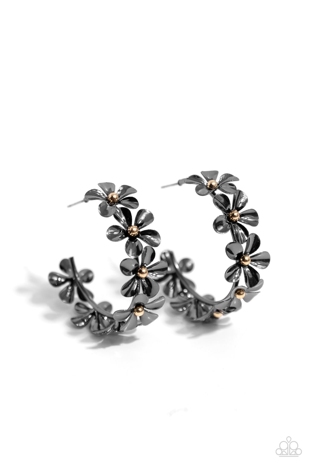 five-dollar-jewelry-floral-flamenco-black-earrings-paparazzi-accessories