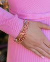 Dawn of a New Day - Copper Bracelet - Paparazzi Accessories