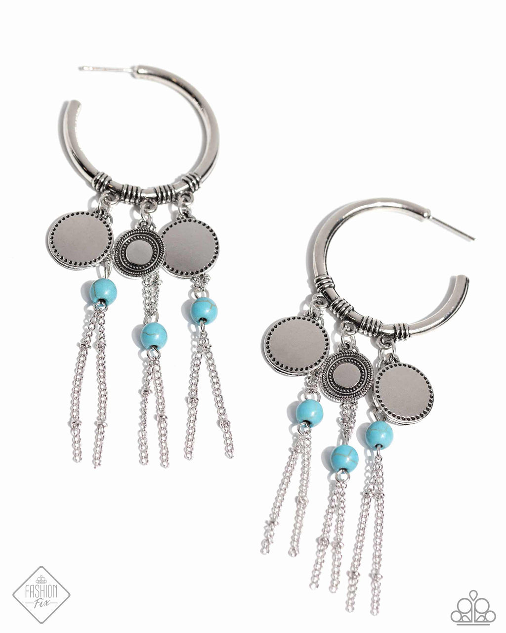 five-dollar-jewelry-peppy-pinnacle-blue-earrings-paparazzi-accessories