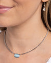 Dynamic Delicacy - Blue Necklace - Paparazzi Accessories
