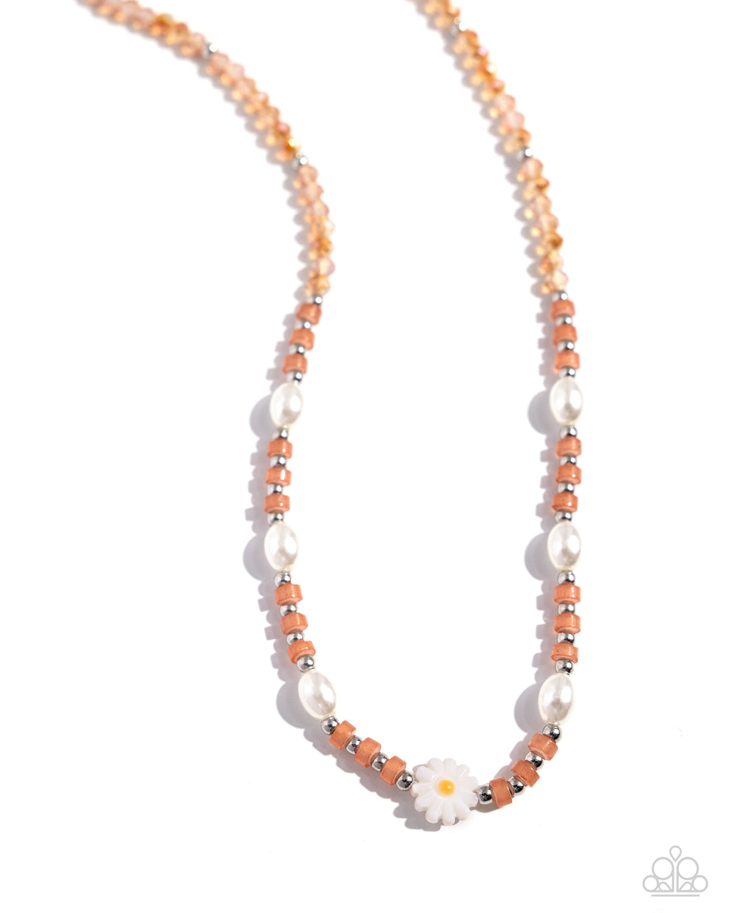 five-dollar-jewelry-daisy-deal-orange-necklace-paparazzi-accessories