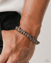 Matte Motivation - Men’s Brown Bracelet - Paparazzi Accessories