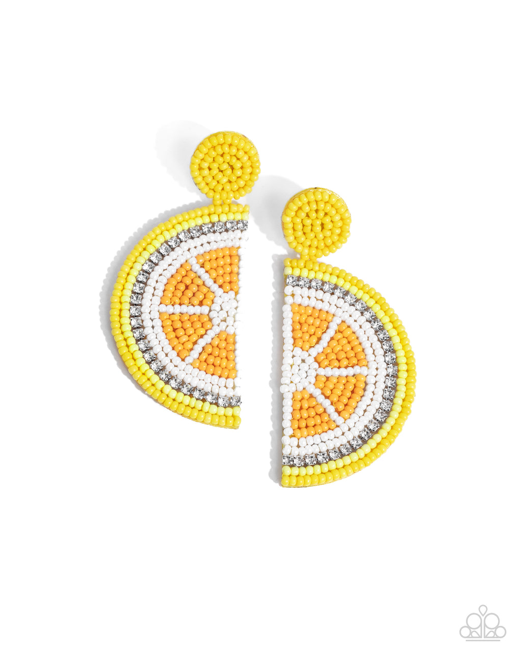 five-dollar-jewelry-lemon-leader-yellow-post earrings-paparazzi-accessories