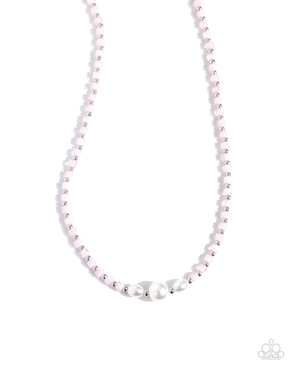 five-dollar-jewelry-fight-like-a-pearl-pink-necklace-paparazzi-accessories
