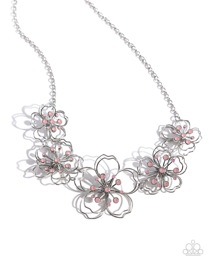 five-dollar-jewelry-wiry-wallflowers-pink-necklace-paparazzi-accessories