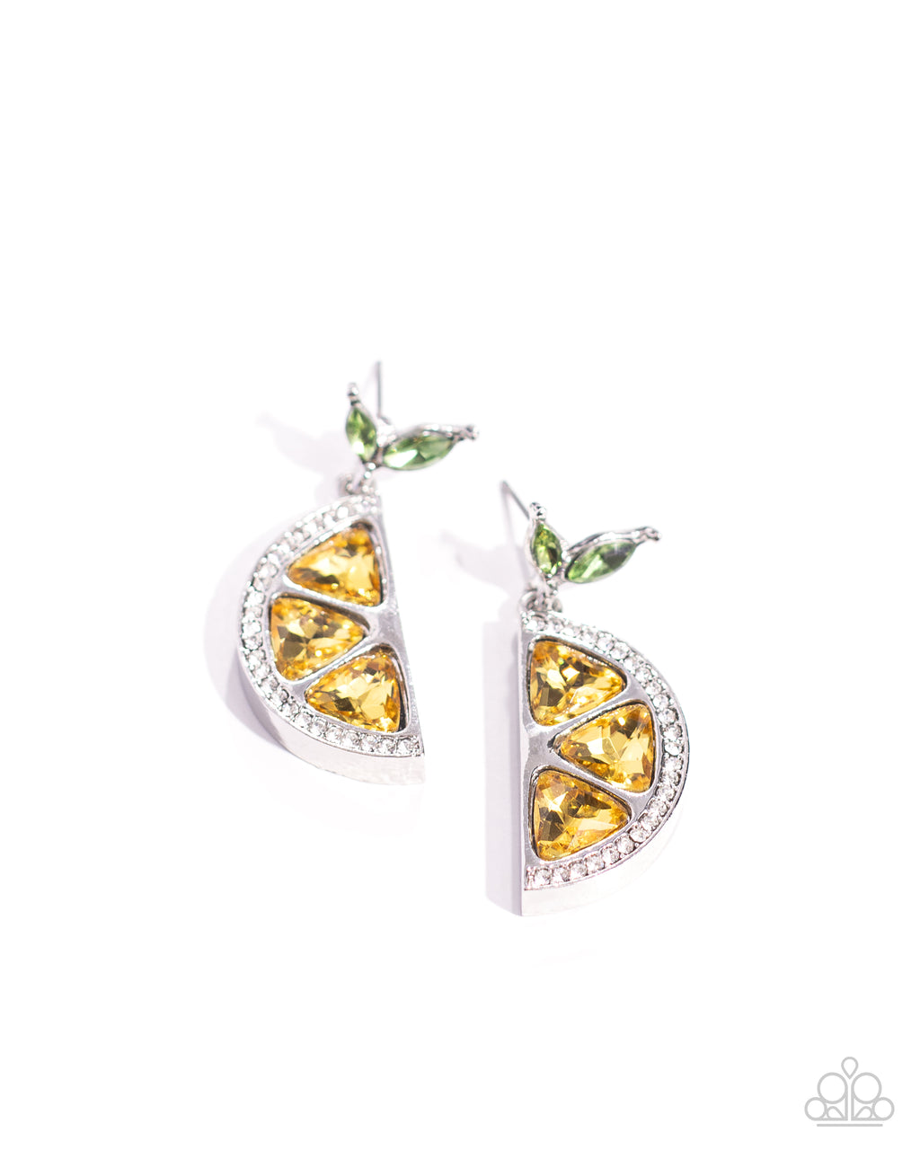 five-dollar-jewelry-lady-lemon-yellow-post earrings-paparazzi-accessories