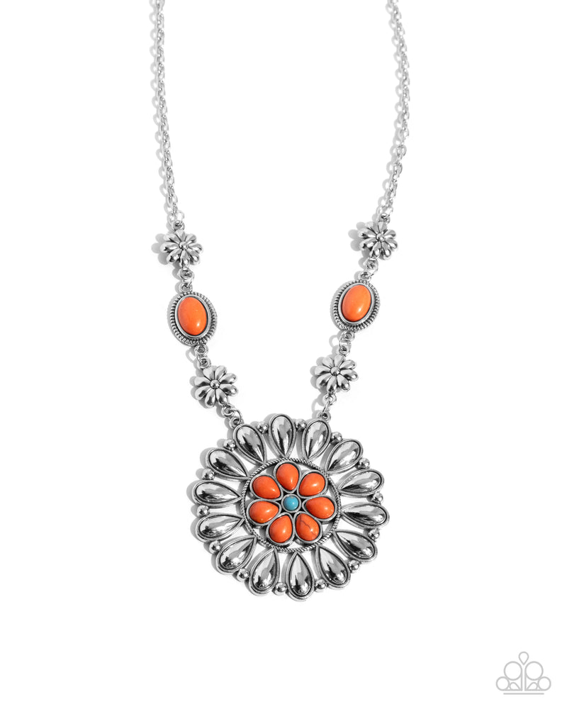 five-dollar-jewelry-ornate-opinion-orange-necklace-paparazzi-accessories