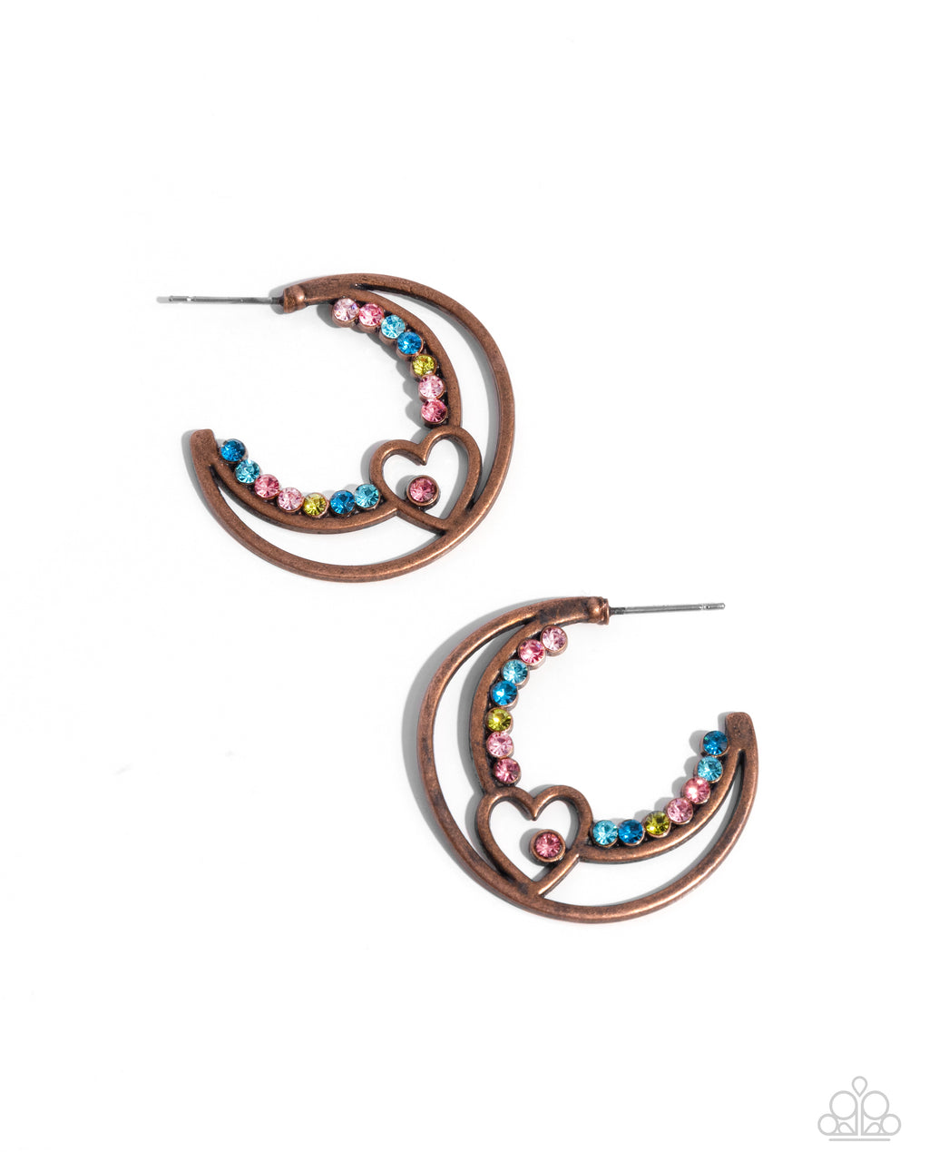 five-dollar-jewelry-sympathetic-sweetheart-copper-earrings-paparazzi-accessories