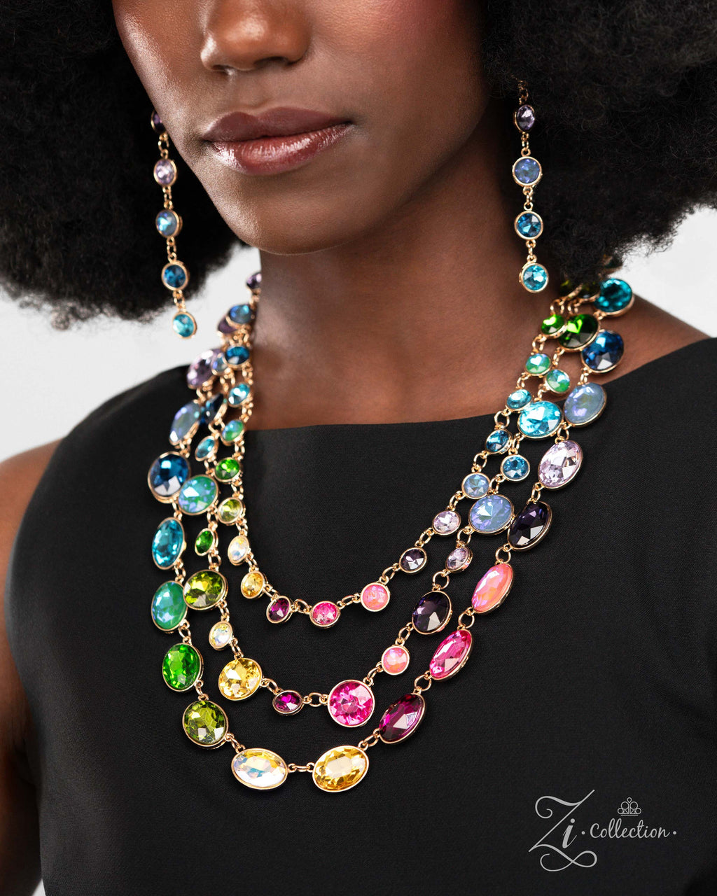 Elated - Zi Necklace - Paparazzi Accessories