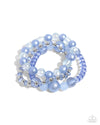 five-dollar-jewelry-shattered-stack-blue-bracelet-paparazzi-accessories