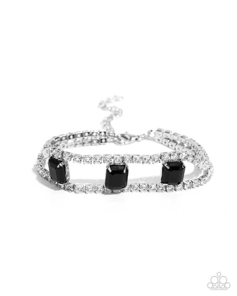 five-dollar-jewelry-embedded-elegance-black-bracelet-paparazzi-accessories