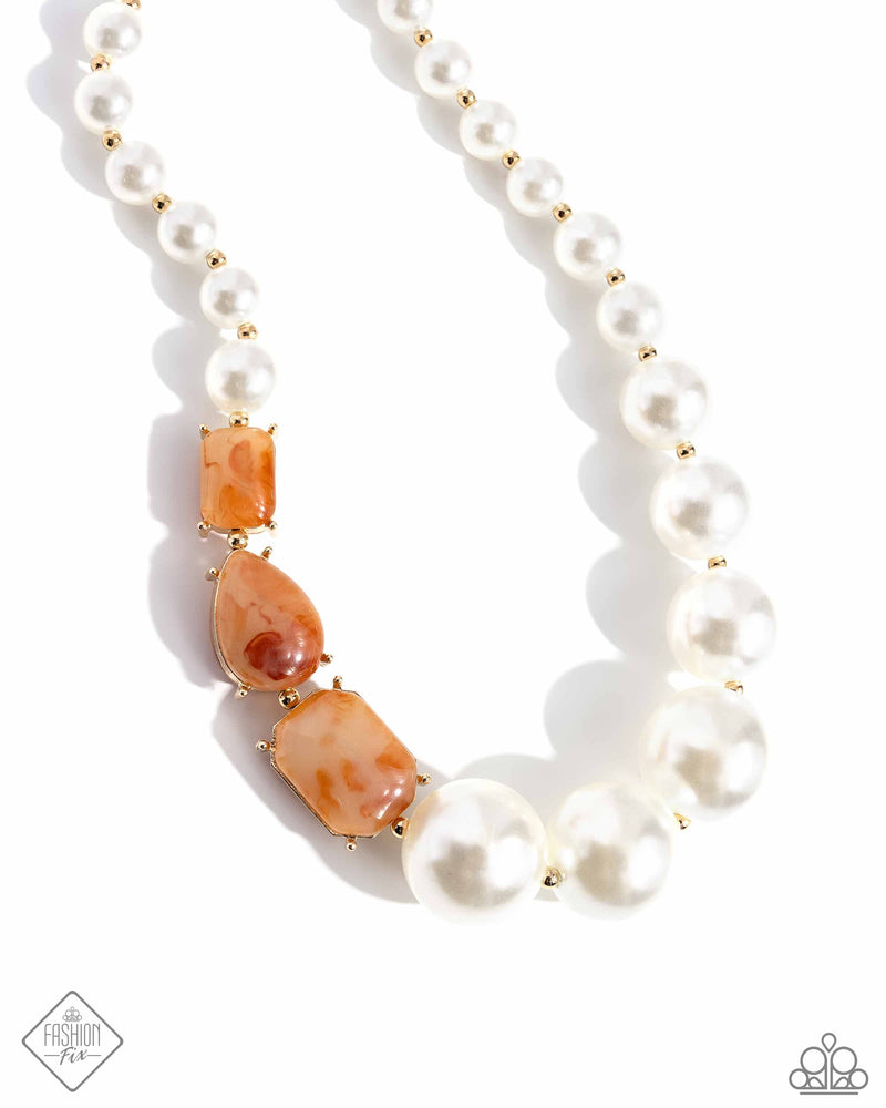 five-dollar-jewelry-marbled-moment-orange-necklace-paparazzi-accessories