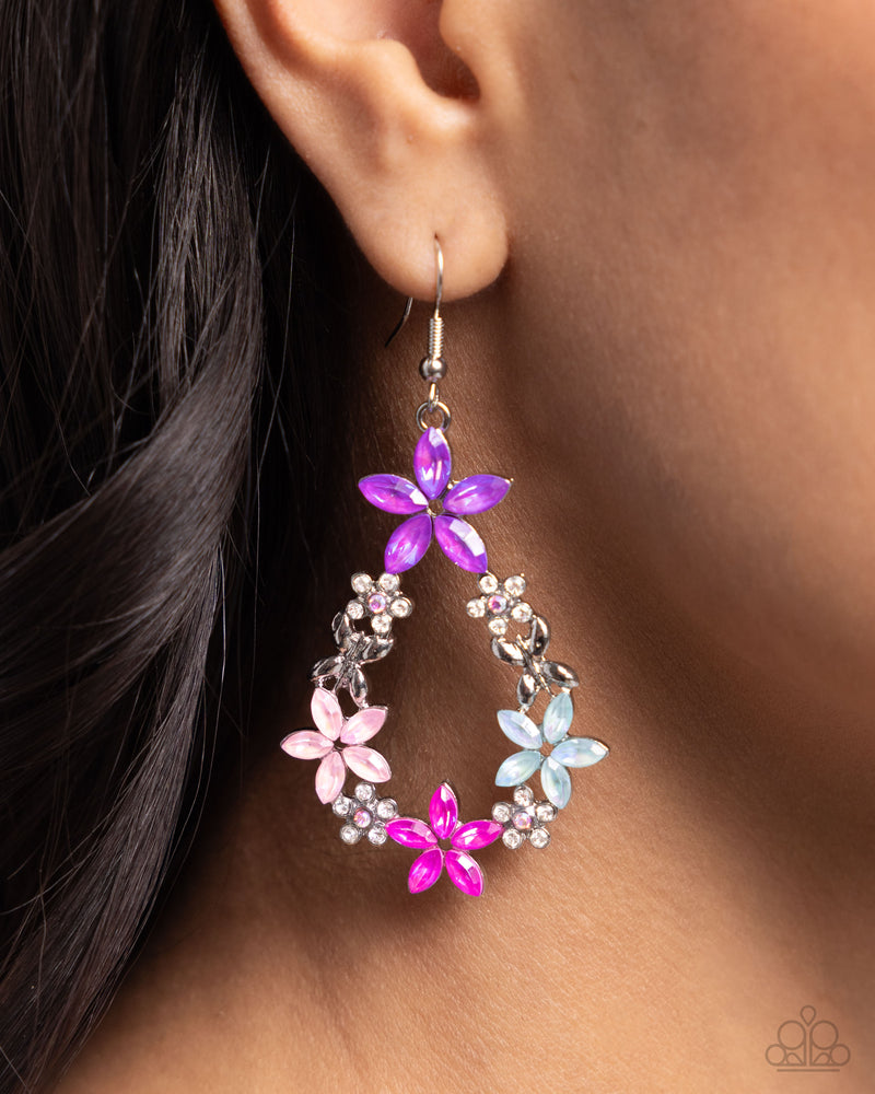 FAIRY Beautiful - Pink Earrings - Paparazzi Accessories