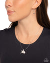 Sea Turtle Statement - White Necklace - Paparazzi Accessories