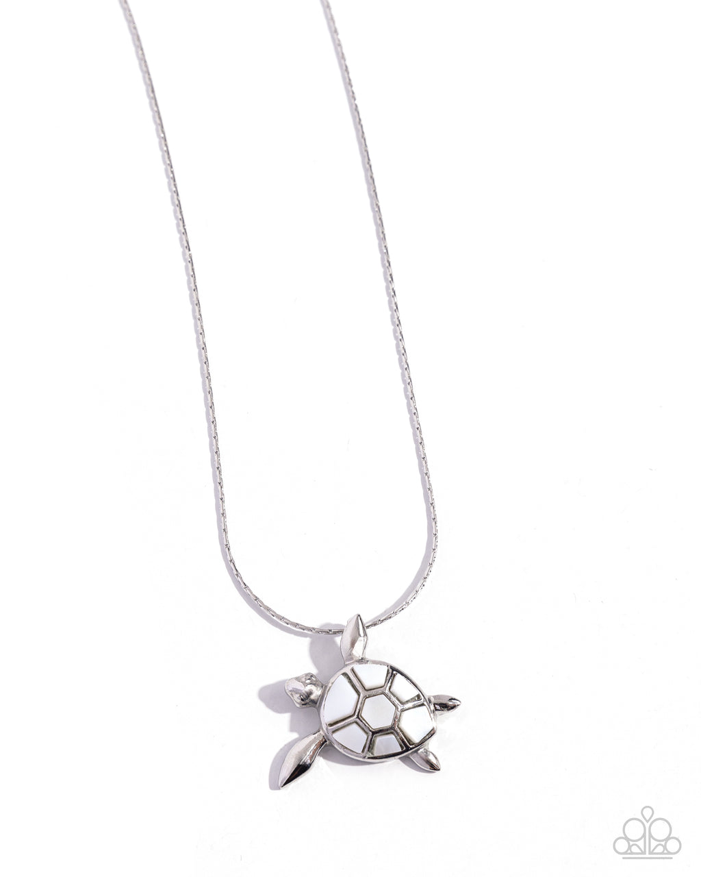 five-dollar-jewelry-sea-turtle-statement-white-necklace-paparazzi-accessories