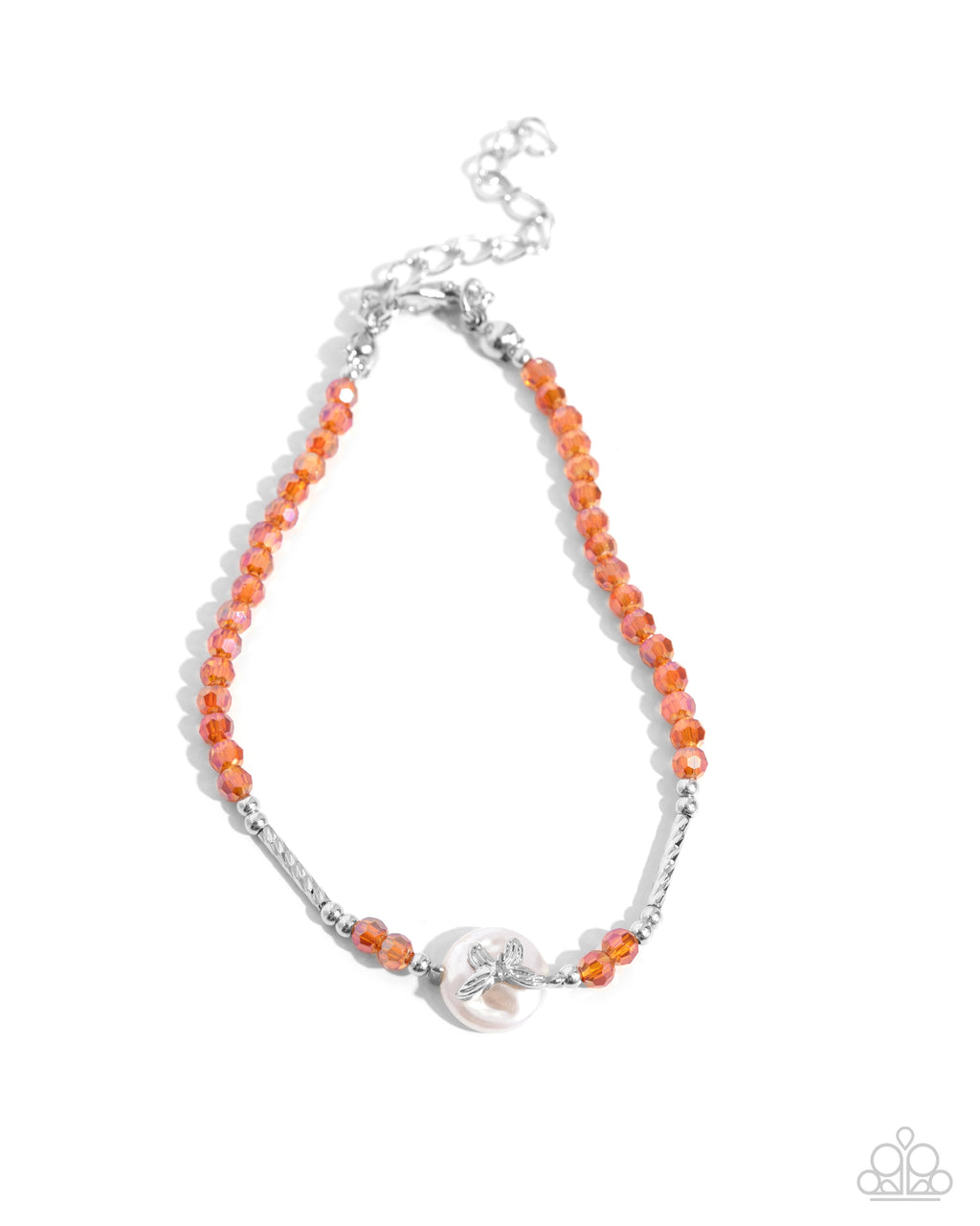 five-dollar-jewelry-aerial-actress-orange-bracelet-paparazzi-accessories